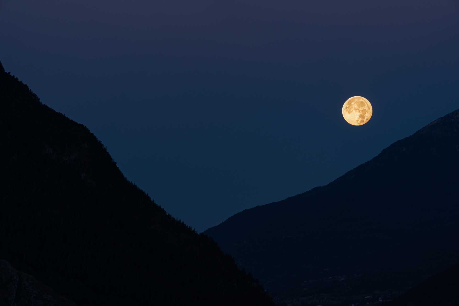 Photo de lune par Sandy Berthaud