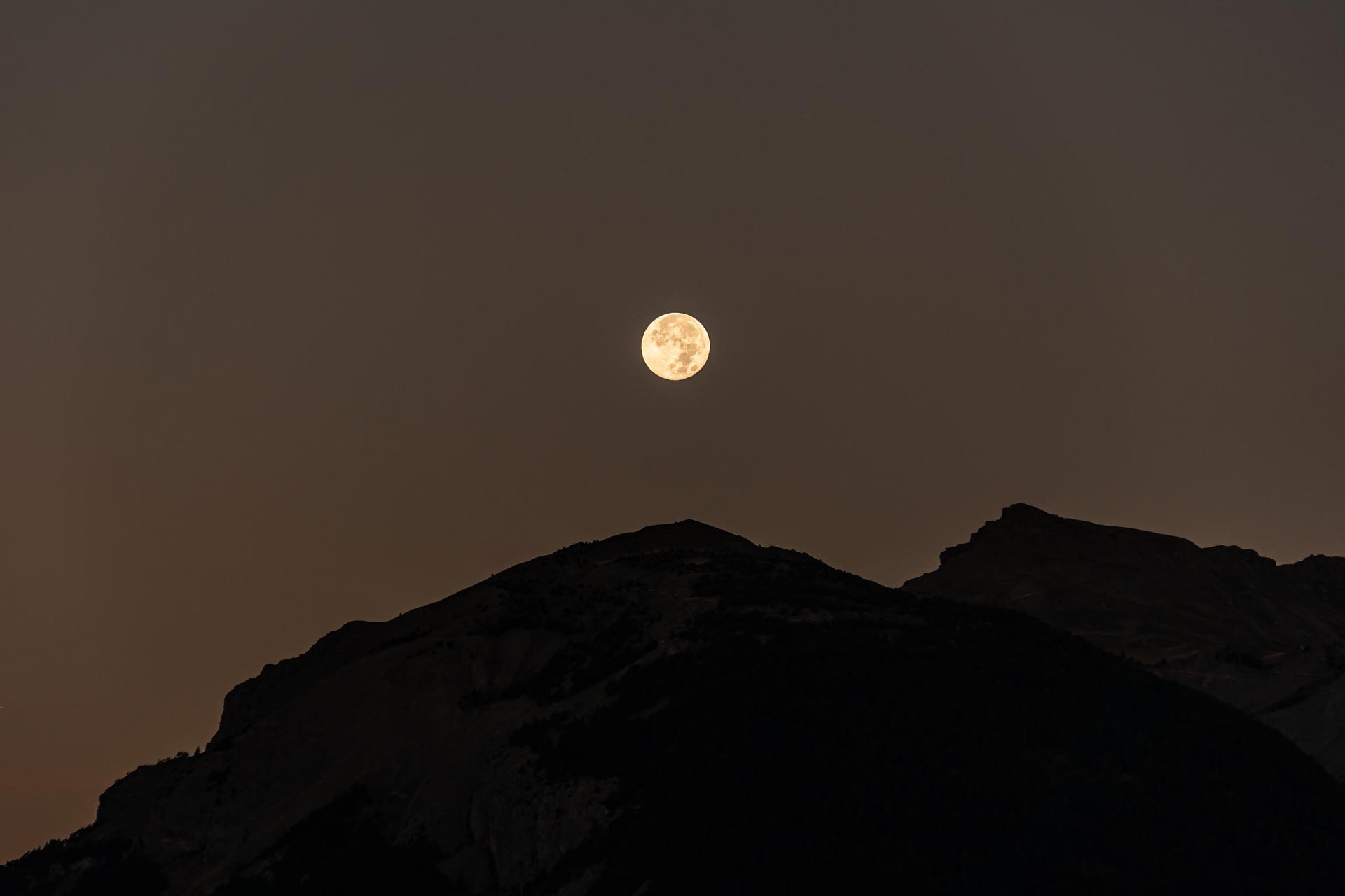 Photo de lune par Sandy Berthaud