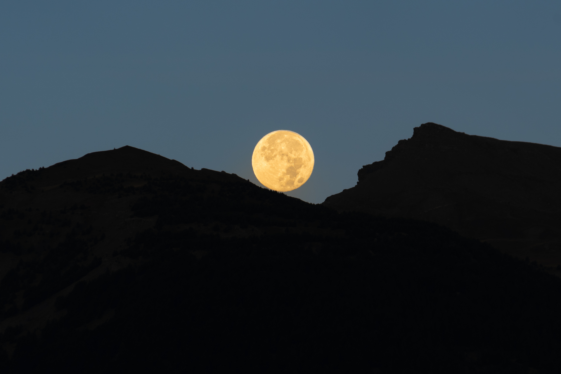 Photo de lune par Sandy Berthaud