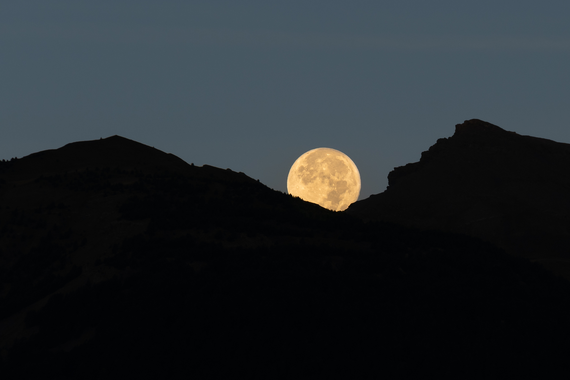 Photo de lune par Sandy Berthaud