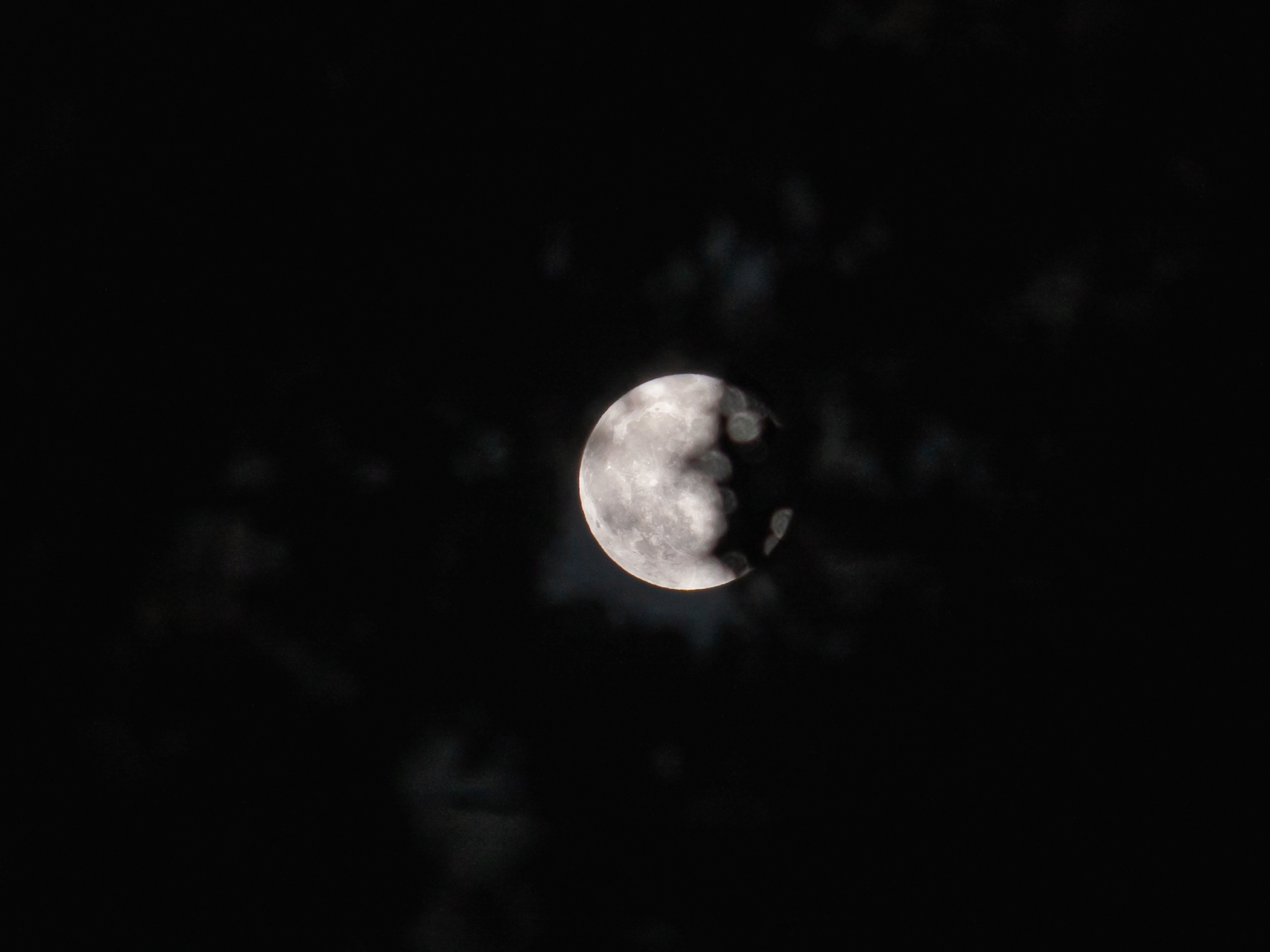 Super pleine lune du 19 aout 2024 à Alata en Corse du sud